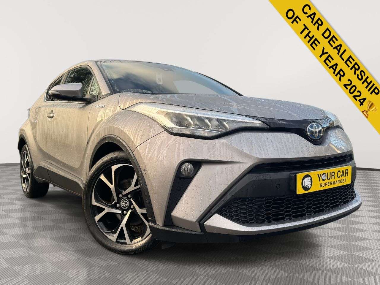 A 2020 TOYOTA C-HR 1.8 VVT-h Design SUV 5dr Petrol Hybrid CVT Euro 6 (s/s) (122 ps) A 2020 TOYOTA C-HR 1.8 VVT-h Design SUV 5dr Petrol Hybrid CVT Euro 6 (s/s) (122 ps)