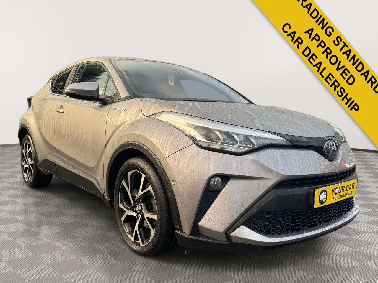 A 2020 TOYOTA C-HR 1.8 VVT-h Design SUV 5dr Petrol Hybrid CVT Euro 6 (s/s) (122 ps) A 2020 TOYOTA C-HR 1.8 VVT-h Design SUV 5dr Petrol Hybrid CVT Euro 6 (s/s) (122 ps)