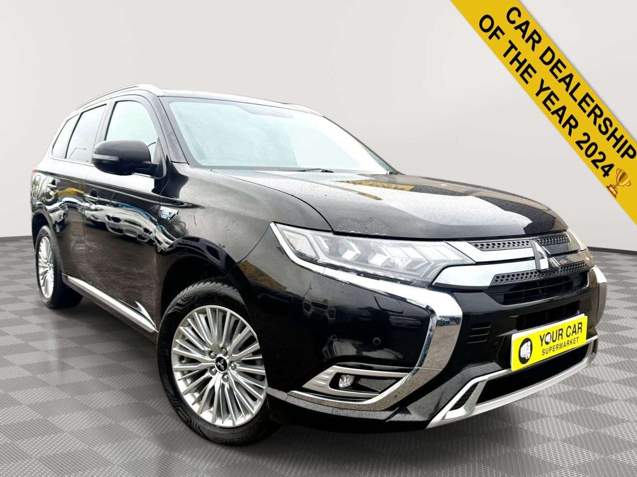 A 2019 MITSUBISHI OUTLANDER 2.4h TwinMotor 13.8kWh 4h SUV 5dr Petrol Plug-in Hybrid CVT 4WD Euro 6 (s/s A 2019 MITSUBISHI OUTLANDER 2.4h TwinMotor 13.8kWh 4h SUV 5dr Petrol Plug-in Hybrid CVT 4WD Euro 6 (s/s