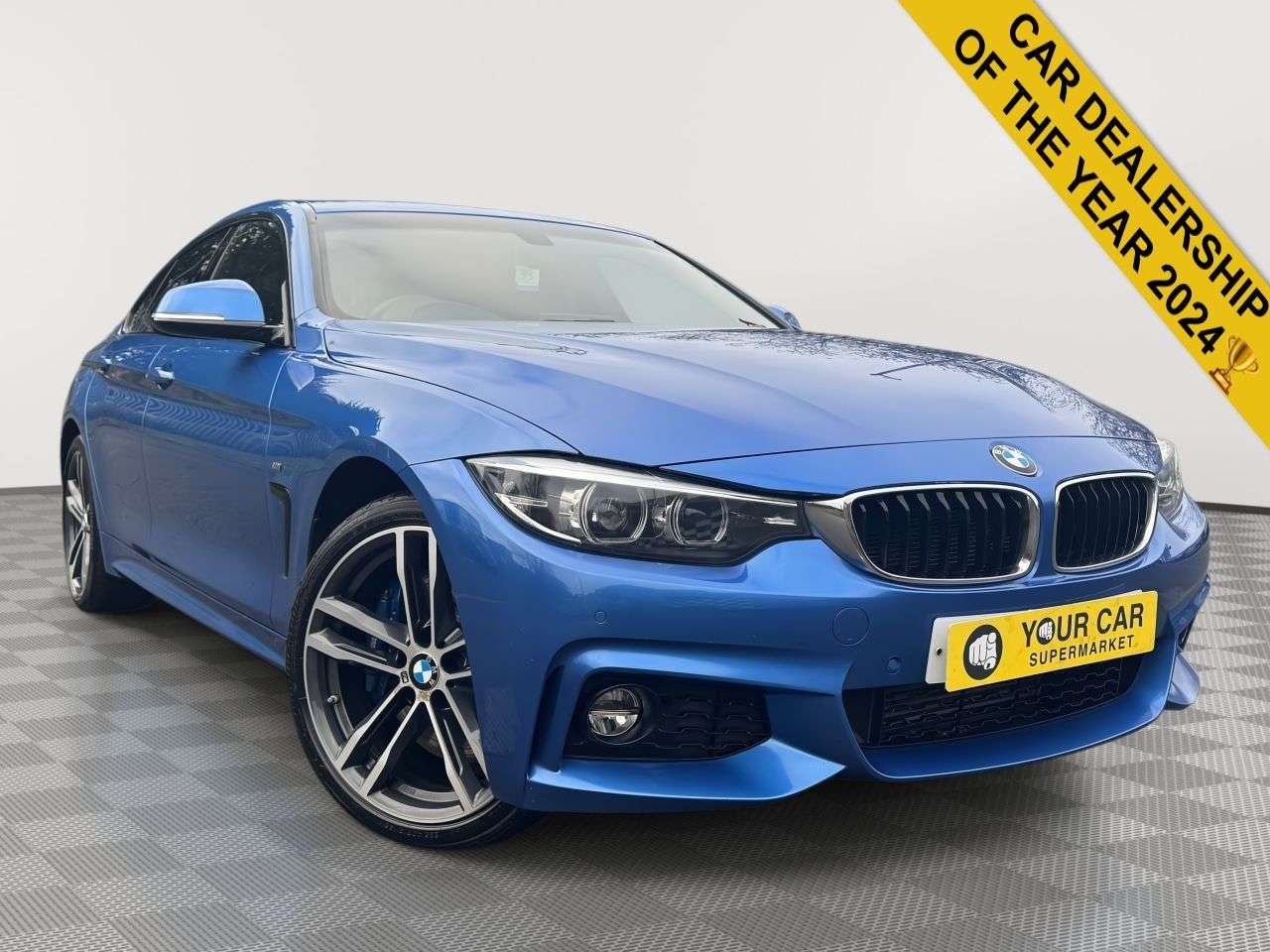 A 2019 BMW 4 SERIES GRAN COUPE 3.0 430d M Sport Hatchback 5dr Diesel Auto xDrive Euro 6 (s/s) (258 ps) fir A 2019 BMW 4 SERIES GRAN COUPE 3.0 430d M Sport Hatchback 5dr Diesel Auto xDrive Euro 6 (s/s) (258 ps) fir