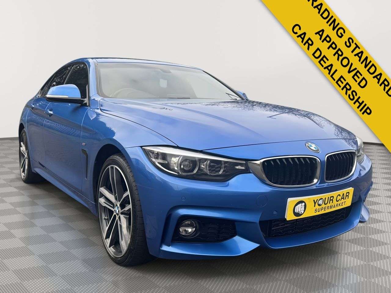 A 2019 BMW 4 SERIES GRAN COUPE 3.0 430d M Sport Hatchback 5dr Diesel Auto xDrive Euro 6 (s/s) (258 ps) fir A 2019 BMW 4 SERIES GRAN COUPE 3.0 430d M Sport Hatchback 5dr Diesel Auto xDrive Euro 6 (s/s) (258 ps) fir