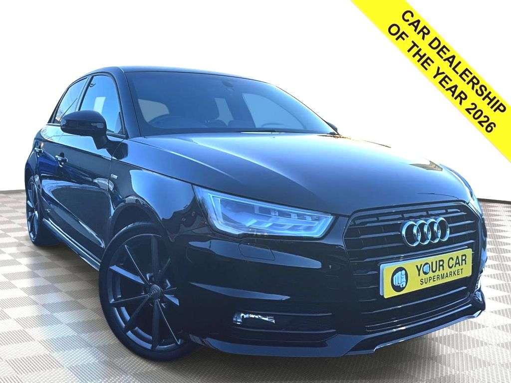 A 2018 AUDI A1 1.0 TFSI Black Edition Sportback 5dr Petrol Manual Euro 6 (s/s) (Nav) (95 p A 2018 AUDI A1 1.0 TFSI Black Edition Sportback 5dr Petrol Manual Euro 6 (s/s) (Nav) (95 p