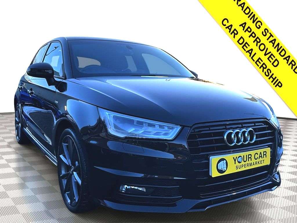 A 2018 AUDI A1 1.0 TFSI Black Edition Sportback 5dr Petrol Manual Euro 6 (s/s) (Nav) (95 p A 2018 AUDI A1 1.0 TFSI Black Edition Sportback 5dr Petrol Manual Euro 6 (s/s) (Nav) (95 p