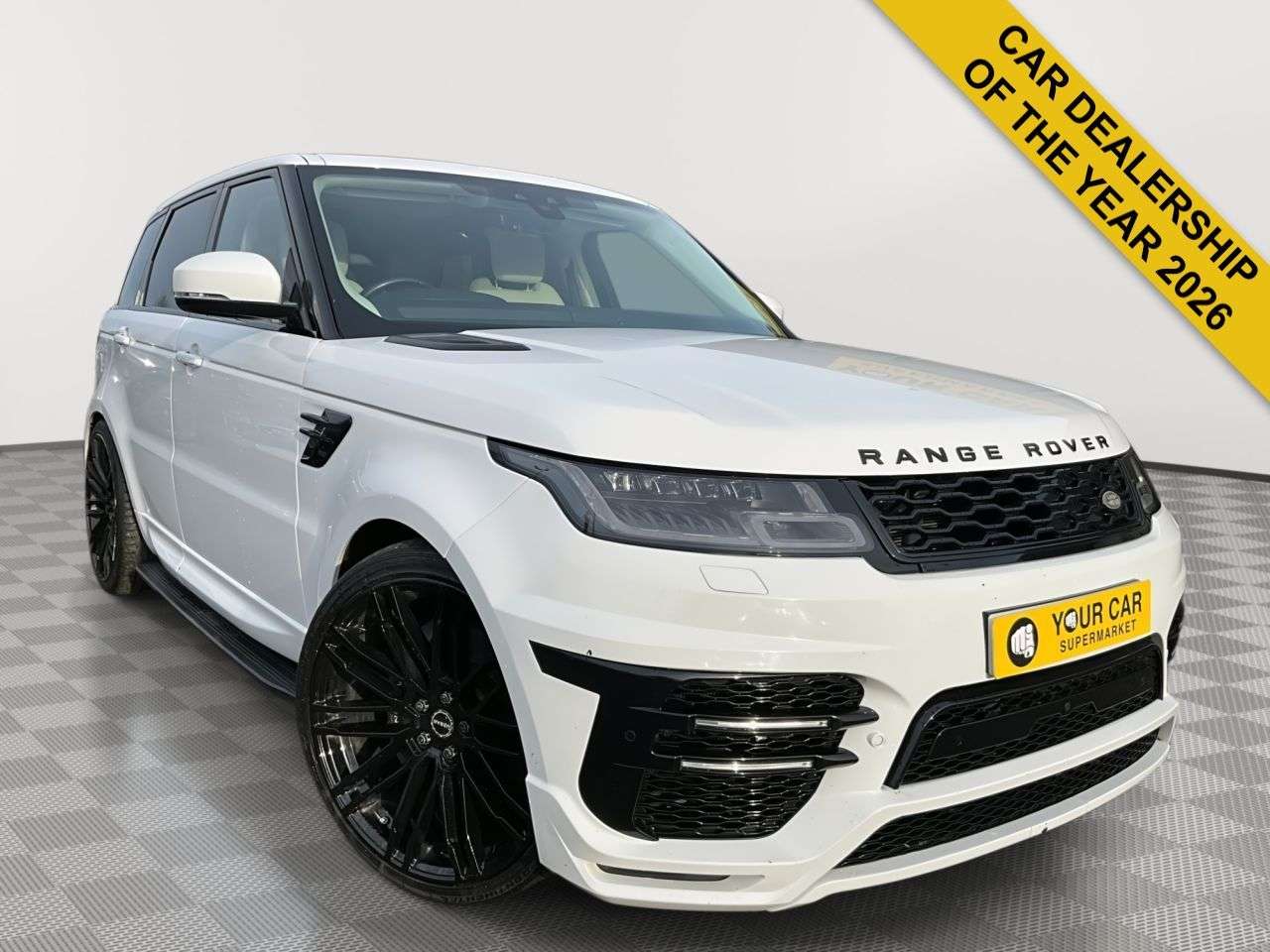 A 2019 LAND ROVER RANGE ROVER SPORT 2.0 P400e 13.1kWh HSE GPF SUV 5dr Petrol Plug-in Hybrid Auto 4WD Euro 6 (s/ A 2019 LAND ROVER RANGE ROVER SPORT 2.0 P400e 13.1kWh HSE GPF SUV 5dr Petrol Plug-in Hybrid Auto 4WD Euro 6 (s/