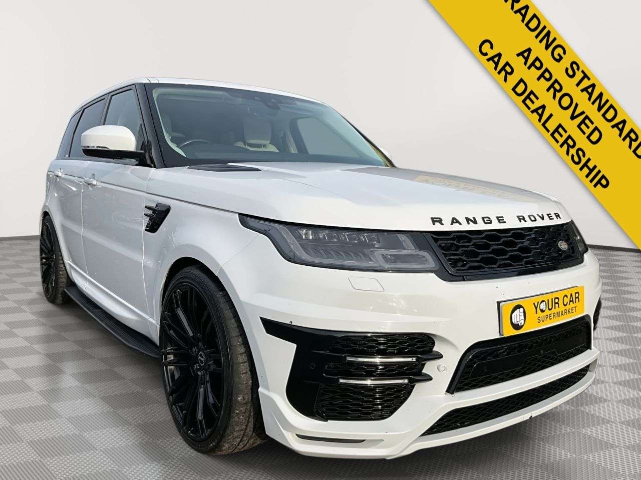 A 2019 LAND ROVER RANGE ROVER SPORT 2.0 P400e 13.1kWh HSE GPF SUV 5dr Petrol Plug-in Hybrid Auto 4WD Euro 6 (s/ A 2019 LAND ROVER RANGE ROVER SPORT 2.0 P400e 13.1kWh HSE GPF SUV 5dr Petrol Plug-in Hybrid Auto 4WD Euro 6 (s/