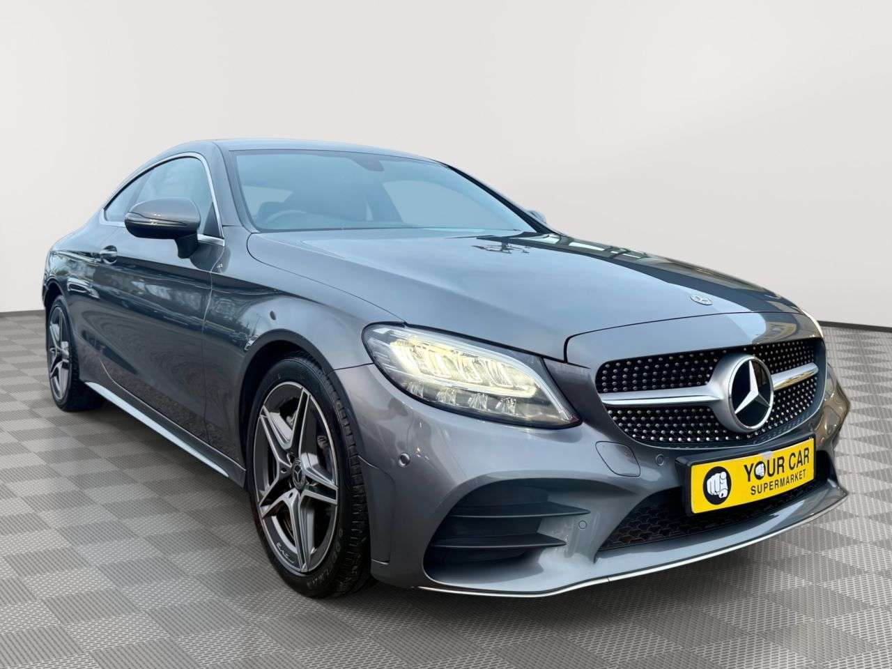 A 2019 MERCEDES-BENZ C-CLASS 2.0 C300 AMG Line Coupe 2dr Petrol G-Tronic+ Euro 6 (s/s) (258 ps) HIGH SPE A 2019 MERCEDES-BENZ C-CLASS 2.0 C300 AMG Line Coupe 2dr Petrol G-Tronic+ Euro 6 (s/s) (258 ps) HIGH SPE