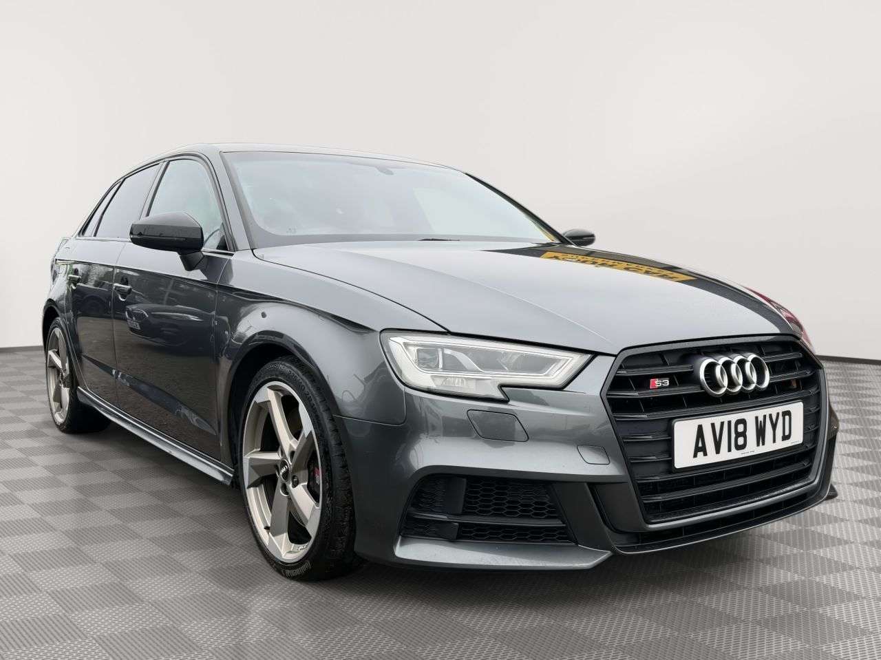 A 2018 AUDI S3 2.0 TFSI Black Edition Sportback 5dr Petrol S Tronic quattro Euro 6 (s/s) ( A 2018 AUDI S3 2.0 TFSI Black Edition Sportback 5dr Petrol S Tronic quattro Euro 6 (s/s) (