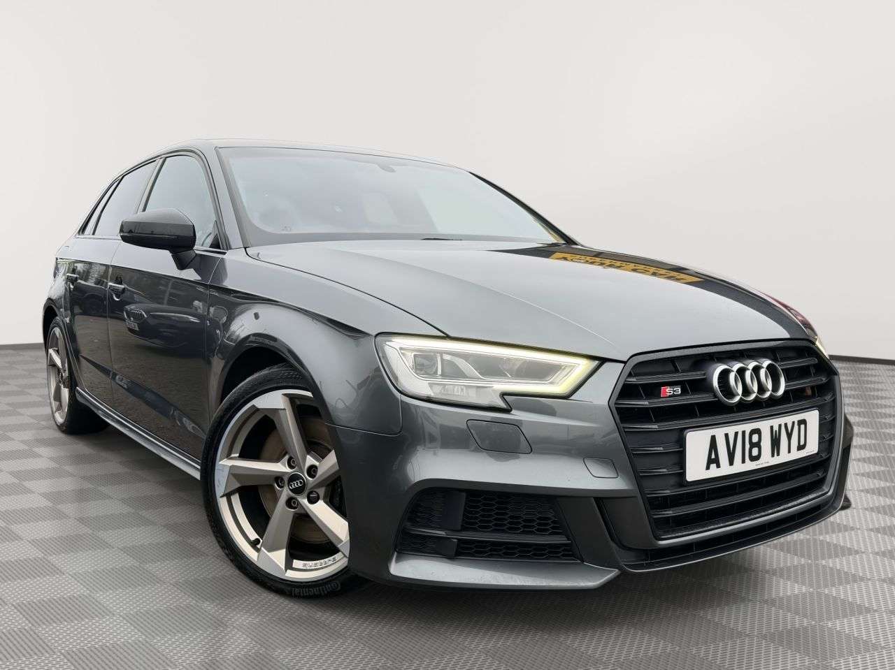 A 2018 AUDI S3 2.0 TFSI Black Edition Sportback 5dr Petrol S Tronic quattro Euro 6 (s/s) ( A 2018 AUDI S3 2.0 TFSI Black Edition Sportback 5dr Petrol S Tronic quattro Euro 6 (s/s) (
