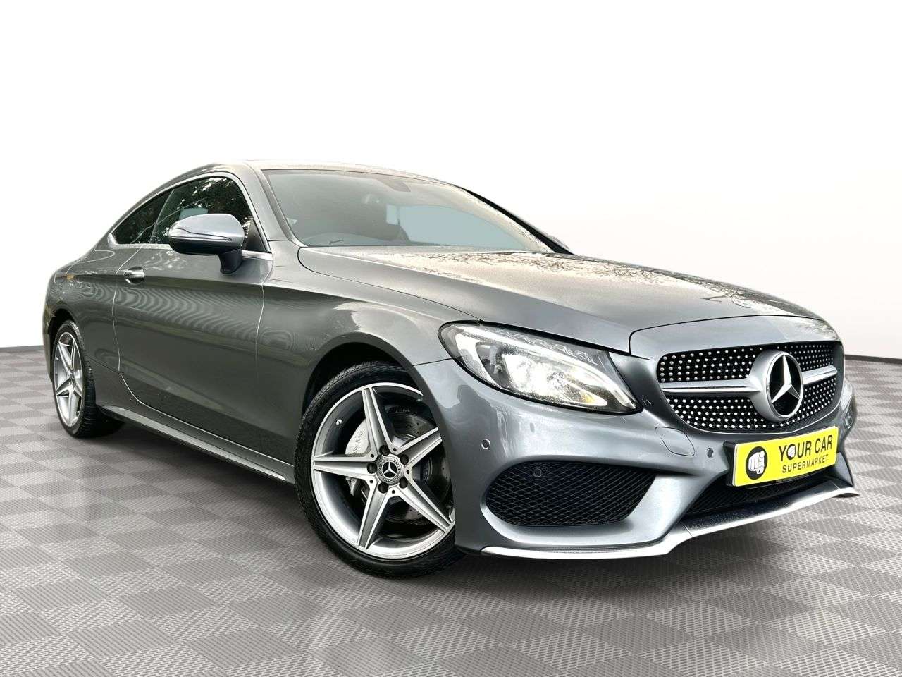 A 2018 MERCEDES-BENZ C-CLASS 2.0 C200 AMG Line (Premium) Coupe 2dr Petrol G-Tronic+ Euro 6 (s/s) (184 ps A 2018 MERCEDES-BENZ C-CLASS 2.0 C200 AMG Line (Premium) Coupe 2dr Petrol G-Tronic+ Euro 6 (s/s) (184 ps