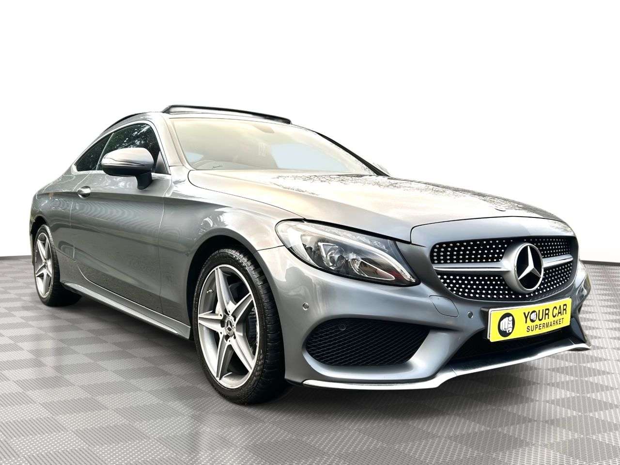 A 2018 MERCEDES-BENZ C-CLASS 2.0 C200 AMG Line (Premium) Coupe 2dr Petrol G-Tronic+ Euro 6 (s/s) (184 ps A 2018 MERCEDES-BENZ C-CLASS 2.0 C200 AMG Line (Premium) Coupe 2dr Petrol G-Tronic+ Euro 6 (s/s) (184 ps