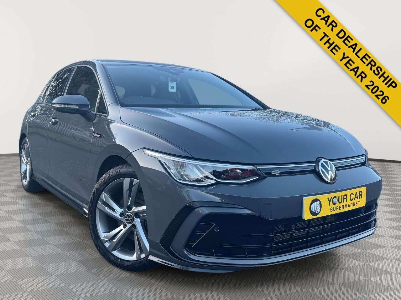 A 2021 VOLKSWAGEN GOLF 1.5 TSI R-Line Hatchback 5dr Petrol Manual Euro 6 (s/s) (150 ps) Heated Ste A 2021 VOLKSWAGEN GOLF 1.5 TSI R-Line Hatchback 5dr Petrol Manual Euro 6 (s/s) (150 ps) Heated Ste
