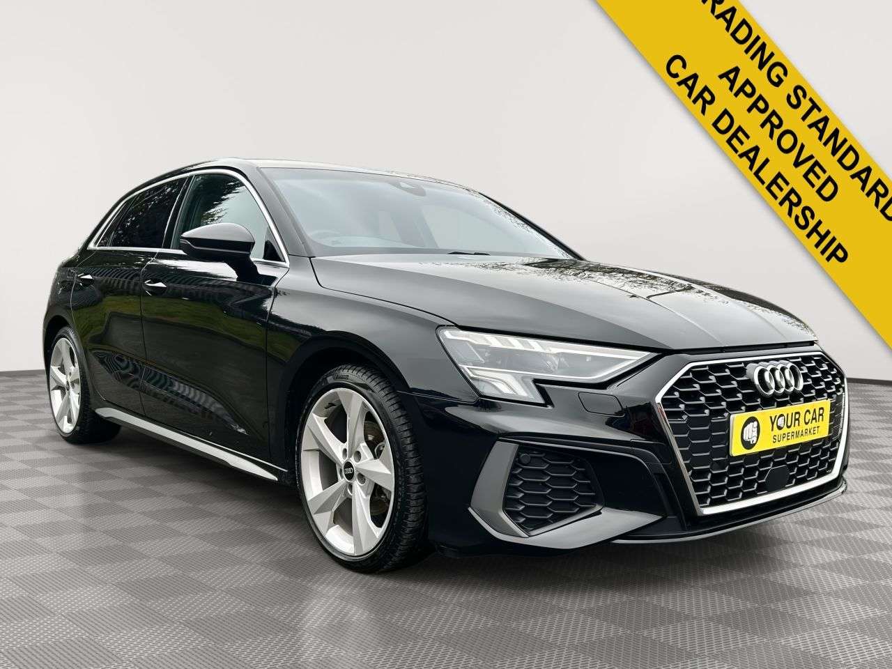 A 2022 AUDI A3 1.5 TFSI 35 S line Sportback 5dr Petrol Manual Euro 6 (s/s) (150 ps) A 2022 AUDI A3 1.5 TFSI 35 S line Sportback 5dr Petrol Manual Euro 6 (s/s) (150 ps)
