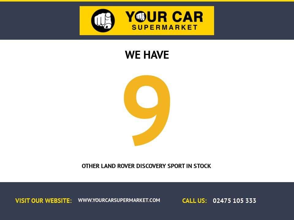 2019 LAND ROVER DISCOVERY SPORT 2019 LAND ROVER DISCOVERY SPORT