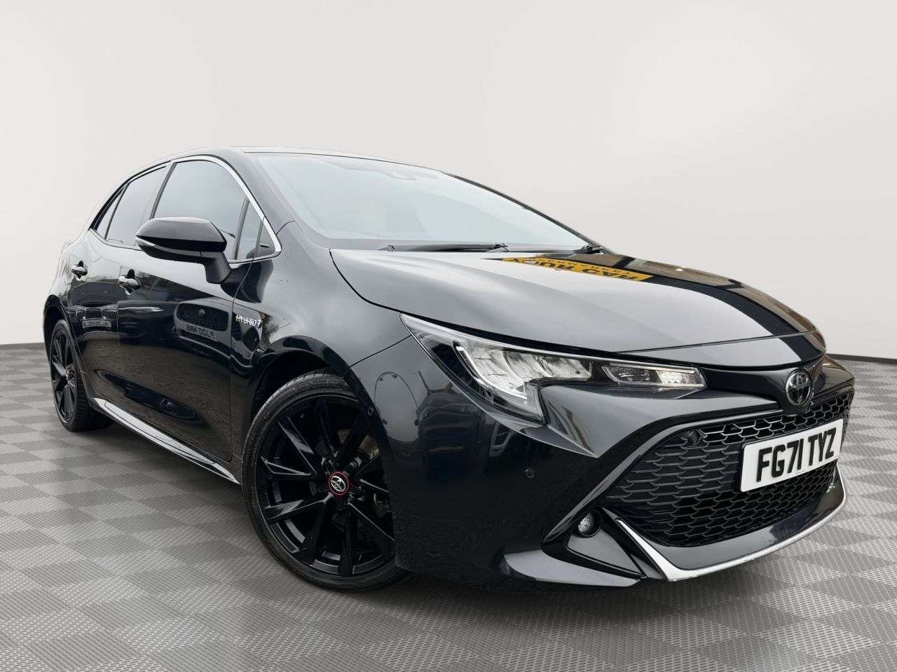 A 2021 TOYOTA COROLLA 1.8 VVT-h GPF GR SPORT Hatchback 5dr Petrol Hybrid CVT Euro 6 (s/s) (122 ps A 2021 TOYOTA COROLLA 1.8 VVT-h GPF GR SPORT Hatchback 5dr Petrol Hybrid CVT Euro 6 (s/s) (122 ps