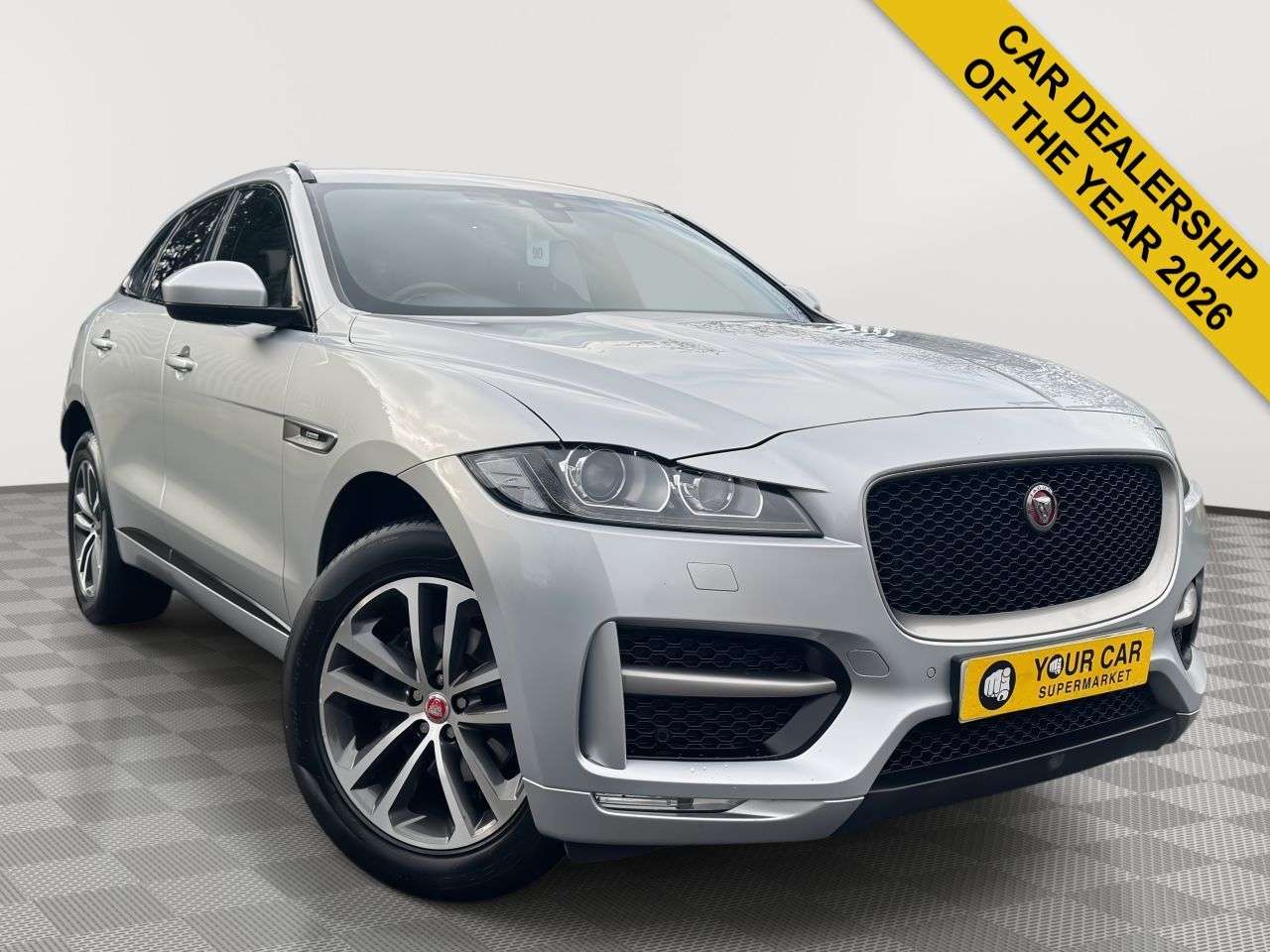 A 2019 JAGUAR F-PACE 2.0 D180 R-Sport SUV 5dr Diesel Auto AWD Euro 6 (s/s) (180 ps) A 2019 JAGUAR F-PACE 2.0 D180 R-Sport SUV 5dr Diesel Auto AWD Euro 6 (s/s) (180 ps)