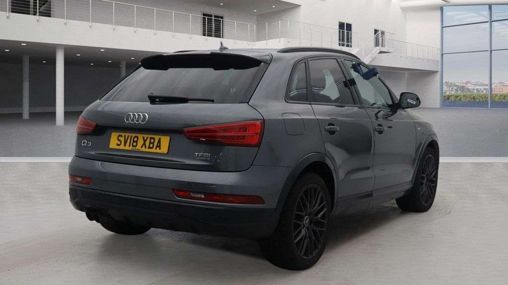 A 2018 AUDI Q3 2.0 TFSI Black Edition SUV 5dr Petrol S Tronic quattro Euro 6 (s/s) (180 ps A 2018 AUDI Q3 2.0 TFSI Black Edition SUV 5dr Petrol S Tronic quattro Euro 6 (s/s) (180 ps
