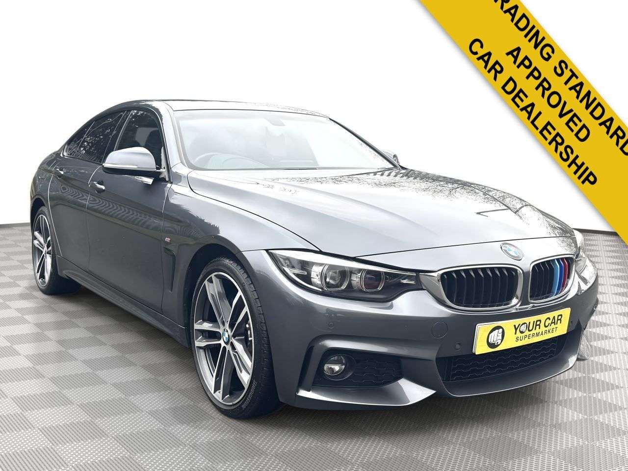 A 2018 BMW 4 SERIES GRAN COUPE 2.0 420i M Sport Hatchback 5dr Petrol Auto xDrive Euro 6 (s/s) (184 ps) HEA A 2018 BMW 4 SERIES GRAN COUPE 2.0 420i M Sport Hatchback 5dr Petrol Auto xDrive Euro 6 (s/s) (184 ps) HEA