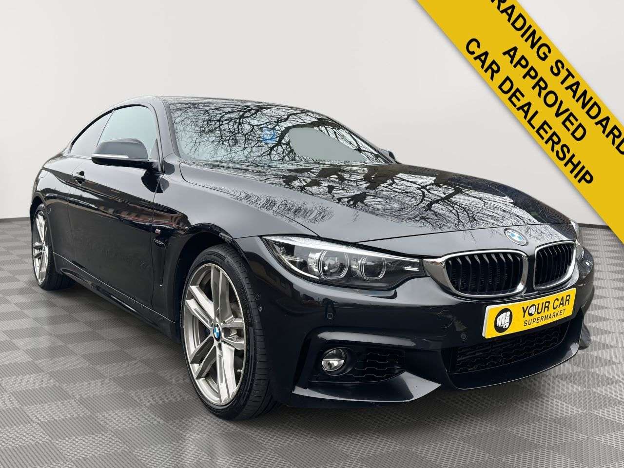 A 2019 BMW 4 SERIES 3.0 435d M Sport Coupe 2dr Diesel Auto xDrive Euro 6 (s/s) (313 ps) Heated A 2019 BMW 4 SERIES 3.0 435d M Sport Coupe 2dr Diesel Auto xDrive Euro 6 (s/s) (313 ps) Heated