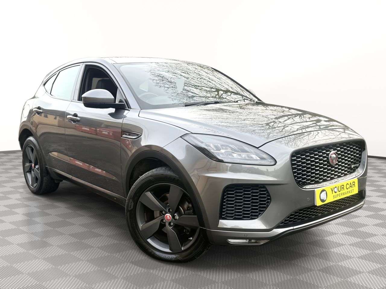 A 2020 JAGUAR E-PACE 2.0 D180 Chequered Flag SUV 5dr Diesel Auto AWD Euro 6 (s/s) (180 ps) Heate A 2020 JAGUAR E-PACE 2.0 D180 Chequered Flag SUV 5dr Diesel Auto AWD Euro 6 (s/s) (180 ps) Heate