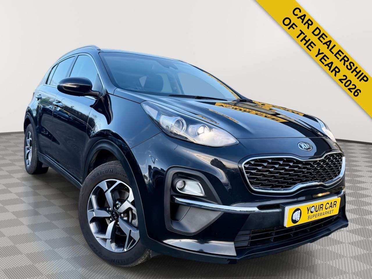 A 2021 KIA SPORTAGE 1.6 CRDi MHEV 2 SUV 5dr Diesel Hybrid DCT Euro 6 (s/s) (134 bhp) Top spec A 2021 KIA SPORTAGE 1.6 CRDi MHEV 2 SUV 5dr Diesel Hybrid DCT Euro 6 (s/s) (134 bhp) Top spec