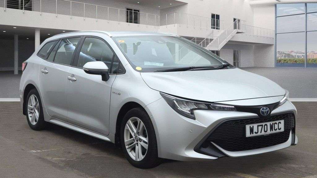 A 2020 TOYOTA COROLLA 1.8 VVT-h GPF Icon Tech Touring Sports 5dr Petrol Hybrid CVT Euro 6 (s/s) ( A 2020 TOYOTA COROLLA 1.8 VVT-h GPF Icon Tech Touring Sports 5dr Petrol Hybrid CVT Euro 6 (s/s) (