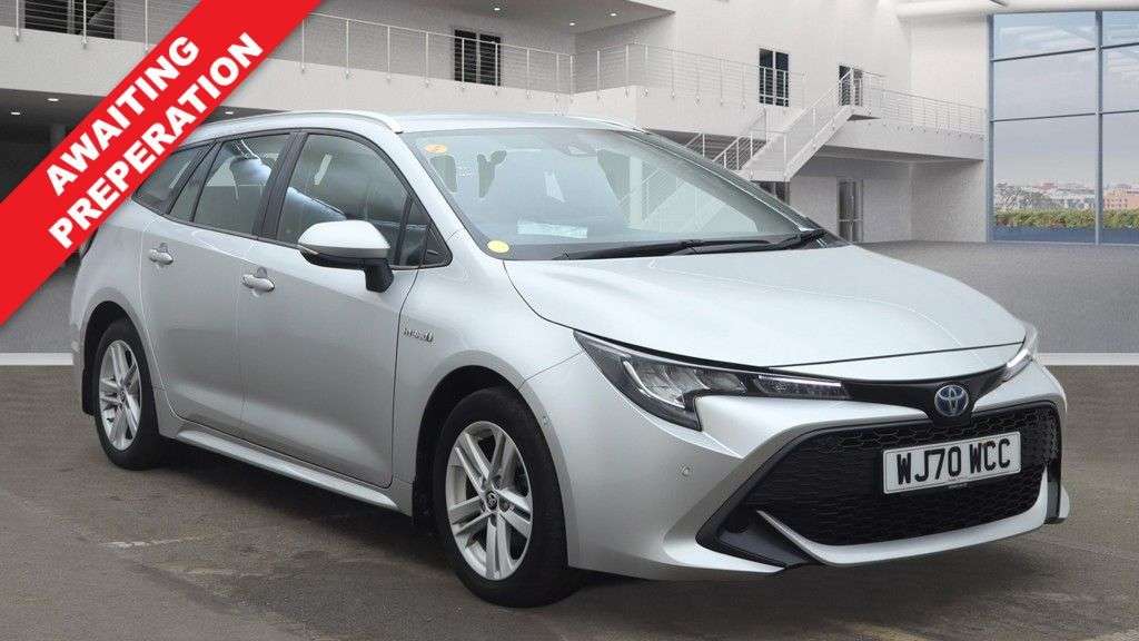 A 2020 TOYOTA COROLLA 1.8 VVT-h GPF Icon Tech Touring Sports 5dr Petrol Hybrid CVT Euro 6 (s/s) ( A 2020 TOYOTA COROLLA 1.8 VVT-h GPF Icon Tech Touring Sports 5dr Petrol Hybrid CVT Euro 6 (s/s) (