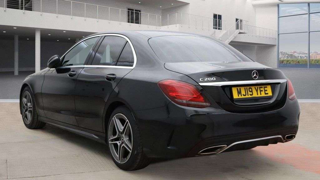 A 2019 MERCEDES-BENZ C-CLASS 1.5 C200 MHEV EQ Boost AMG Line (Premium) Saloon 4dr Petrol G-Tronic+ Euro A 2019 MERCEDES-BENZ C-CLASS 1.5 C200 MHEV EQ Boost AMG Line (Premium) Saloon 4dr Petrol G-Tronic+ Euro
