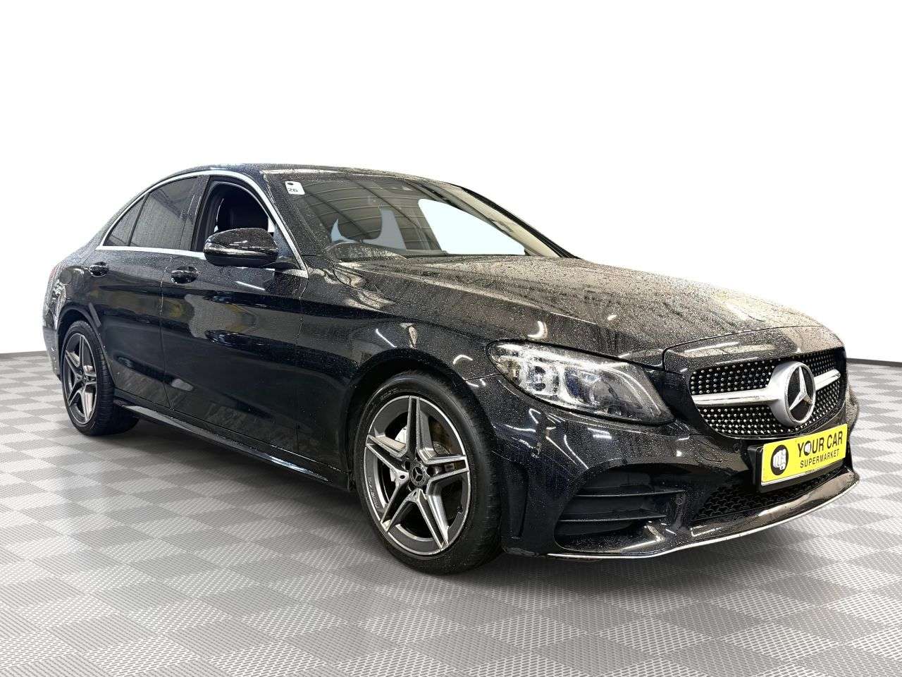 A 2019 MERCEDES-BENZ C-CLASS 1.5 C200 MHEV EQ Boost AMG Line (Premium) Saloon 4dr Petrol G-Tronic+ Euro A 2019 MERCEDES-BENZ C-CLASS 1.5 C200 MHEV EQ Boost AMG Line (Premium) Saloon 4dr Petrol G-Tronic+ Euro