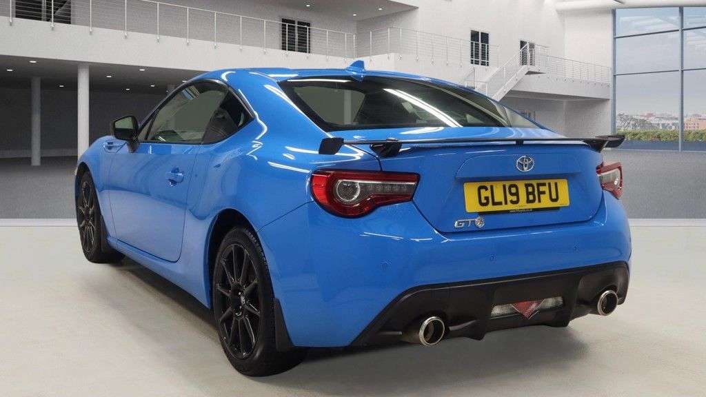 A 2019 TOYOTA GT86 2.0 Boxer D-4S Club Series Blue Edition Coupe 2dr Petrol Auto Euro 6 (200 p A 2019 TOYOTA GT86 2.0 Boxer D-4S Club Series Blue Edition Coupe 2dr Petrol Auto Euro 6 (200 p
