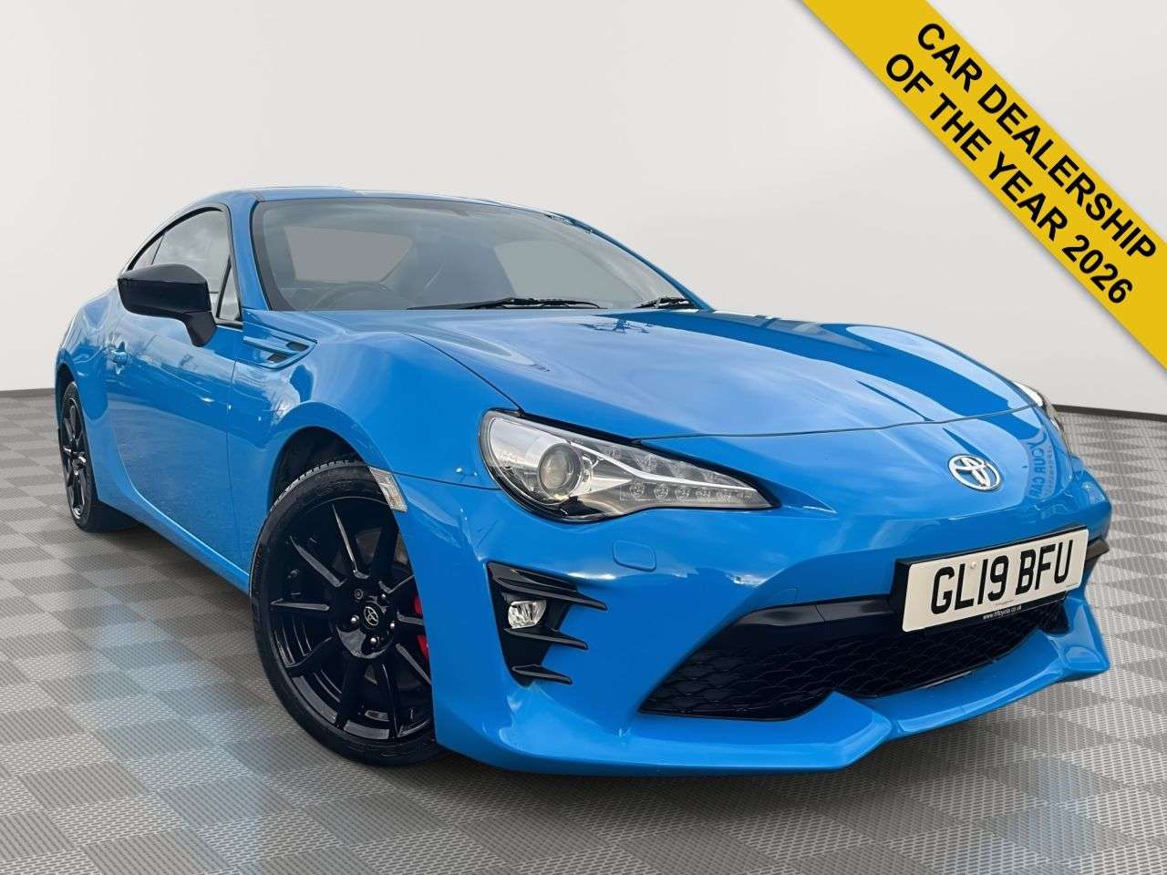 A 2019 TOYOTA GT86 2.0 Boxer D-4S Club Series Blue Edition Coupe 2dr Petrol Auto Euro 6 (200 p A 2019 TOYOTA GT86 2.0 Boxer D-4S Club Series Blue Edition Coupe 2dr Petrol Auto Euro 6 (200 p