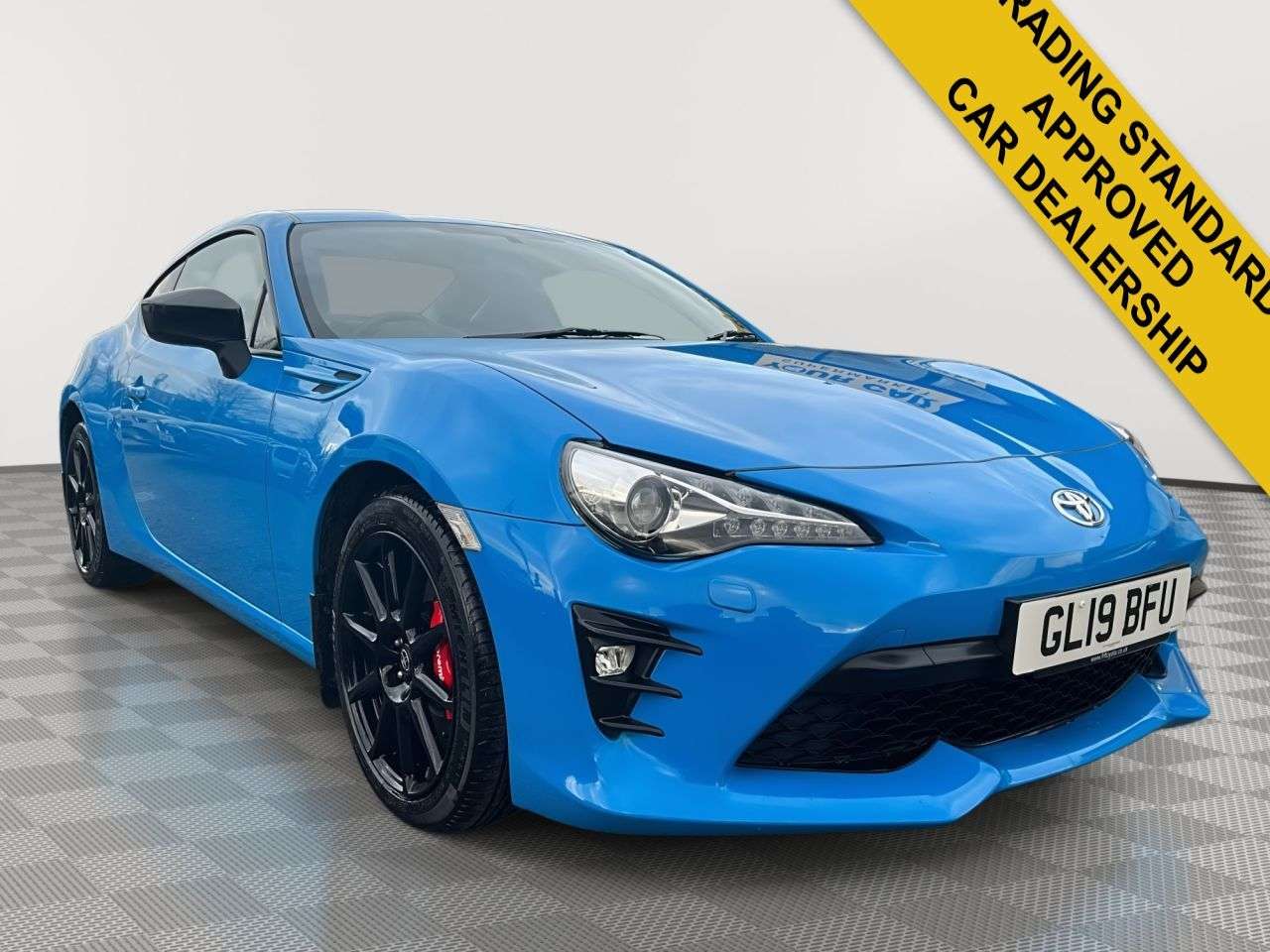 A 2019 TOYOTA GT86 2.0 Boxer D-4S Club Series Blue Edition Coupe 2dr Petrol Auto Euro 6 (200 p A 2019 TOYOTA GT86 2.0 Boxer D-4S Club Series Blue Edition Coupe 2dr Petrol Auto Euro 6 (200 p