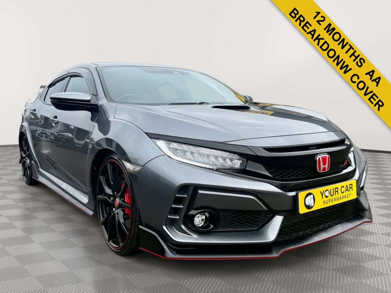 A 2019 HONDA CIVIC 2.0 VTEC Turbo Type R GT Hatchback 5dr Petrol Manual Euro 6 (s/s) (320 ps) A 2019 HONDA CIVIC 2.0 VTEC Turbo Type R GT Hatchback 5dr Petrol Manual Euro 6 (s/s) (320 ps)