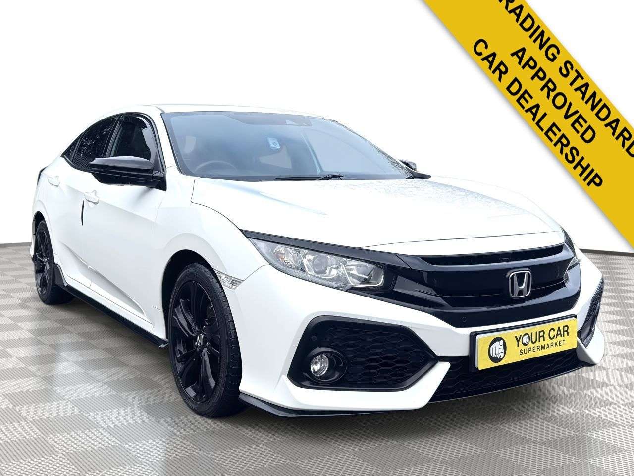 A 2019 HONDA CIVIC 1.0 VTEC Turbo Sport Line Hatchback 5dr Petrol Manual Euro 6 (s/s) (126 ps) A 2019 HONDA CIVIC 1.0 VTEC Turbo Sport Line Hatchback 5dr Petrol Manual Euro 6 (s/s) (126 ps)