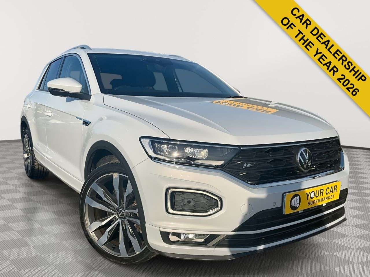 A 2021 VOLKSWAGEN T-ROC 1.5 TSI GPF EVO R-Line SUV 5dr Petrol DSG Euro 6 (s/s) (150 ps) A 2021 VOLKSWAGEN T-ROC 1.5 TSI GPF EVO R-Line SUV 5dr Petrol DSG Euro 6 (s/s) (150 ps)