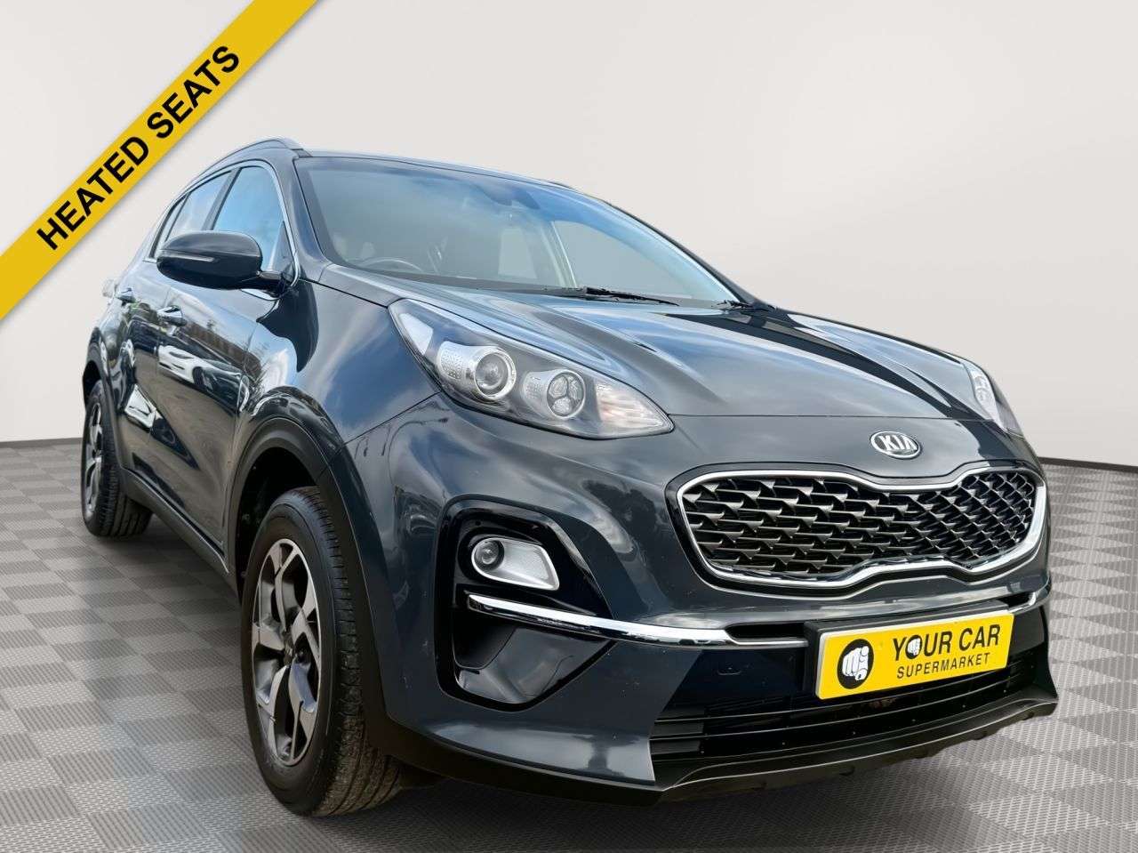 A 2019 KIA SPORTAGE 1.6 GDi 2 SUV 5dr Petrol Manual Euro 6 (s/s) (130 bhp) Top spec A 2019 KIA SPORTAGE 1.6 GDi 2 SUV 5dr Petrol Manual Euro 6 (s/s) (130 bhp) Top spec