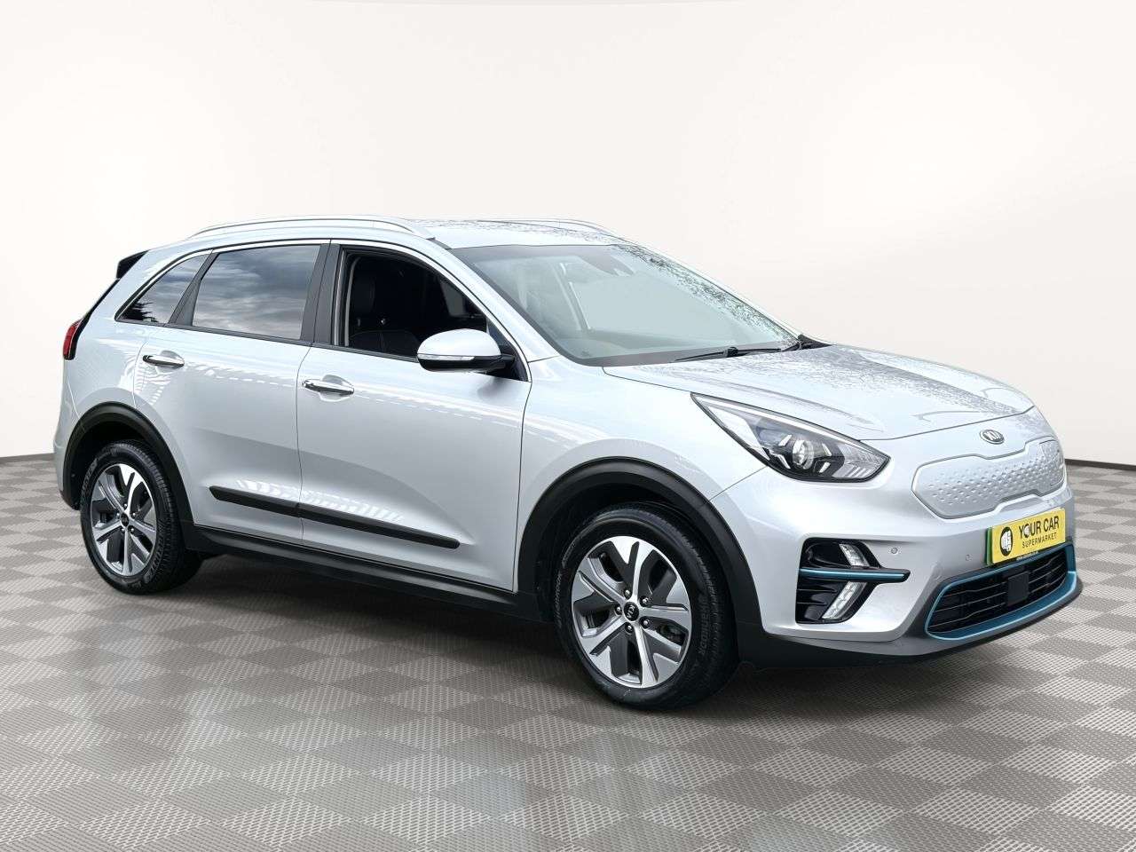 A 2021 KIA NIRO 64kWh 3 SUV 5dr Electric Auto (201 bhp) Rear Camera, Sat Nav A 2021 KIA NIRO 64kWh 3 SUV 5dr Electric Auto (201 bhp) Rear Camera, Sat Nav