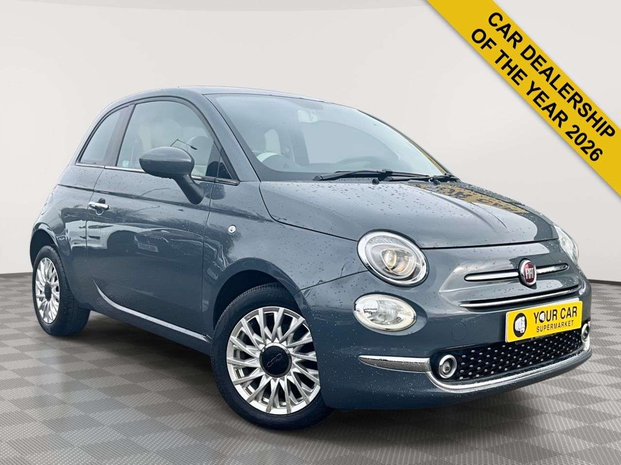 A 2019 FIAT 500 1.2 Lounge Hatchback 3dr Petrol Dualogic Euro 6 (s/s) (69 bhp) Low tax, che A 2019 FIAT 500 1.2 Lounge Hatchback 3dr Petrol Dualogic Euro 6 (s/s) (69 bhp) Low tax, che