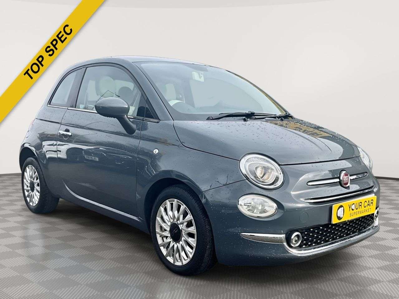 A 2019 FIAT 500 1.2 Lounge Hatchback 3dr Petrol Dualogic Euro 6 (s/s) (69 bhp) Low tax, che A 2019 FIAT 500 1.2 Lounge Hatchback 3dr Petrol Dualogic Euro 6 (s/s) (69 bhp) Low tax, che