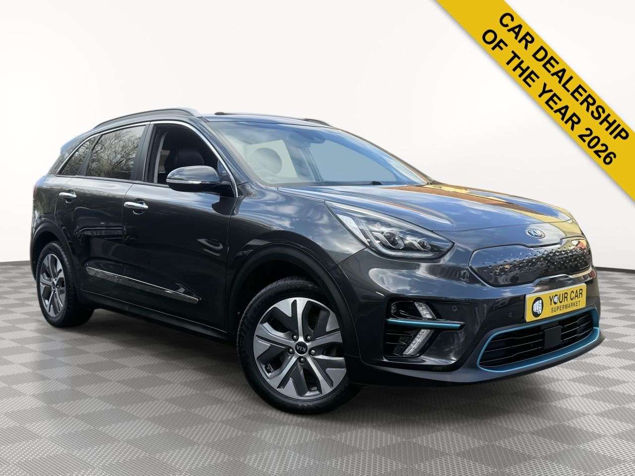 A 2020 KIA NIRO 64kWh 4+ SUV 5dr Electric Auto (201 bhp) Ventilated Seats, Sunroof A 2020 KIA NIRO 64kWh 4+ SUV 5dr Electric Auto (201 bhp) Ventilated Seats, Sunroof