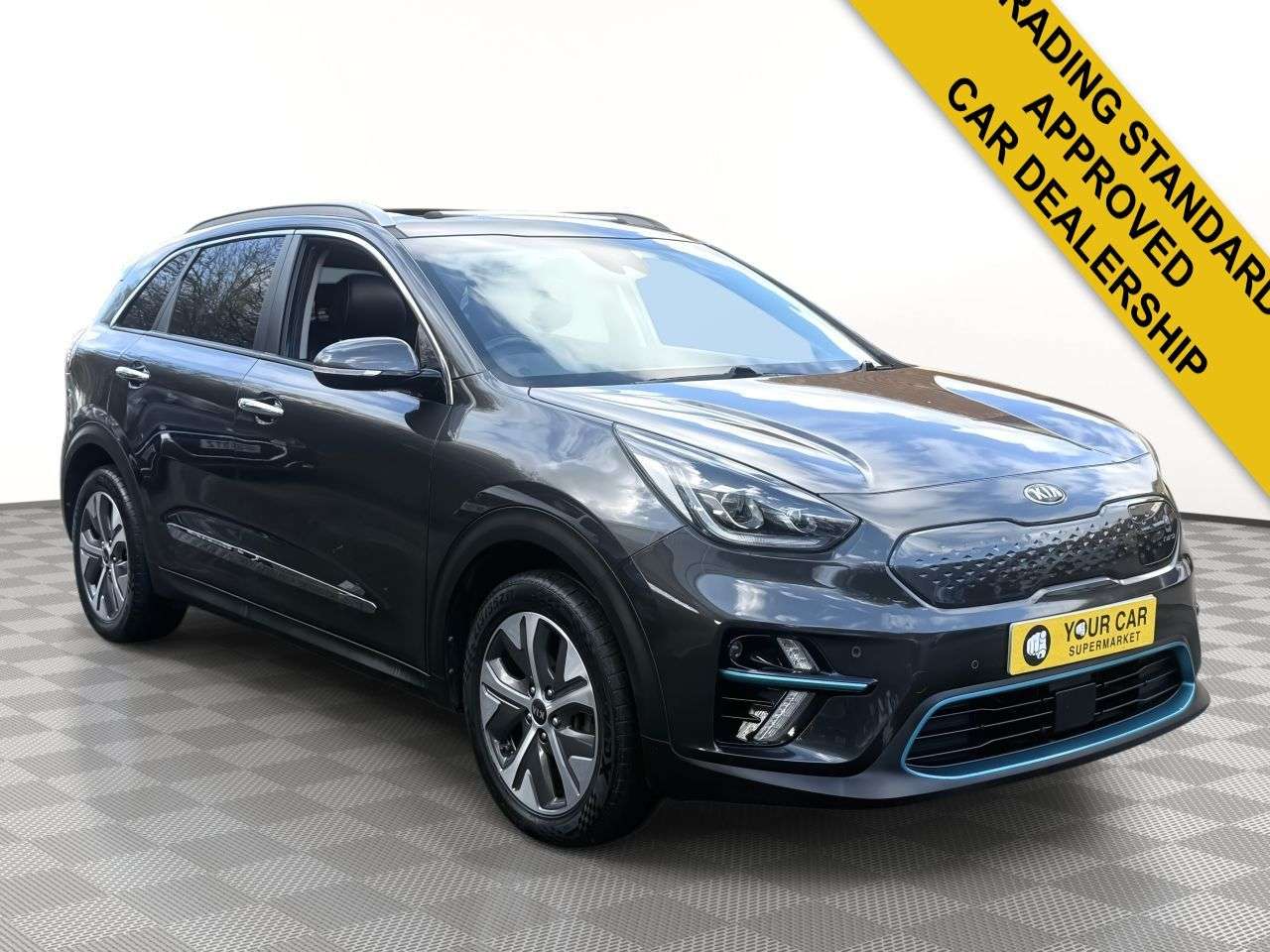 A 2020 KIA NIRO 64kWh 4+ SUV 5dr Electric Auto (201 bhp) Ventilated Seats, Sunroof A 2020 KIA NIRO 64kWh 4+ SUV 5dr Electric Auto (201 bhp) Ventilated Seats, Sunroof