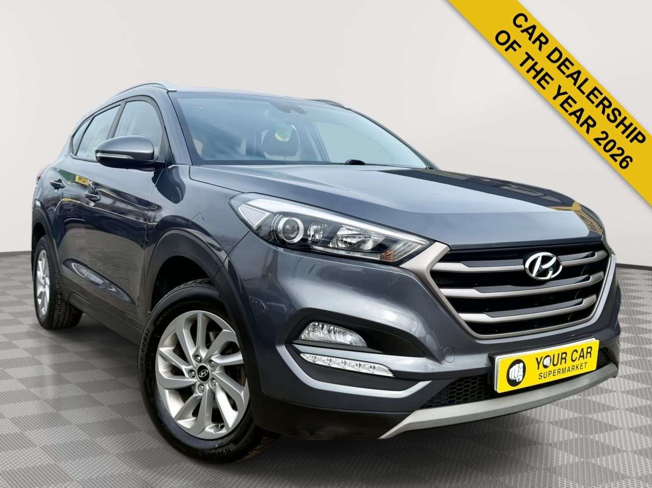 A 2018 HYUNDAI TUCSON 1.6 GDi Blue Drive SE Nav SUV 5dr Petrol Manual Euro 6 (s/s) (132 ps) Brill A 2018 HYUNDAI TUCSON 1.6 GDi Blue Drive SE Nav SUV 5dr Petrol Manual Euro 6 (s/s) (132 ps) Brill