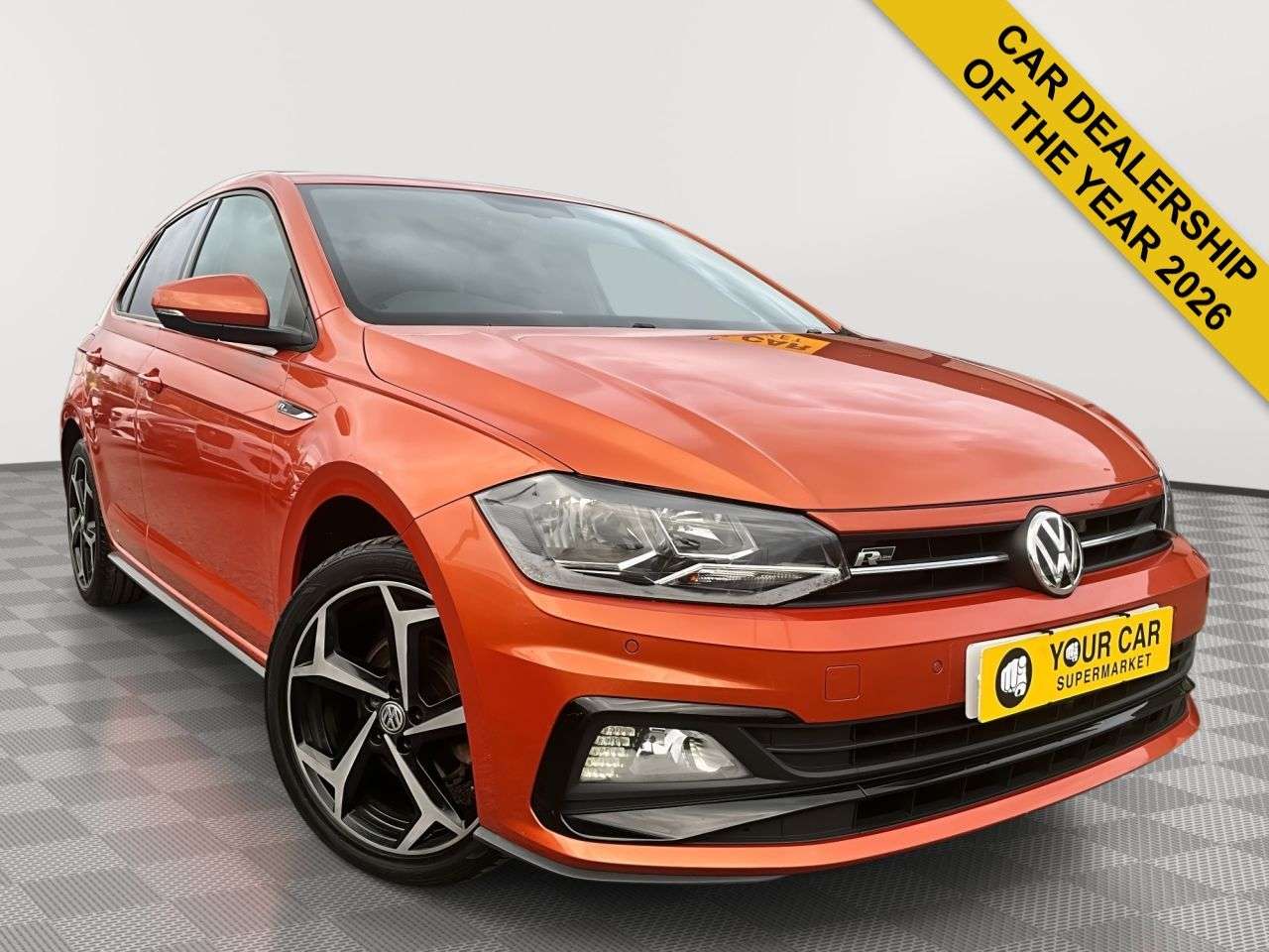A 2019 VOLKSWAGEN POLO 1.0 TSI GPF R-Line Hatchback 5dr Petrol Manual Euro 6 (s/s) (115 ps) A 2019 VOLKSWAGEN POLO 1.0 TSI GPF R-Line Hatchback 5dr Petrol Manual Euro 6 (s/s) (115 ps)