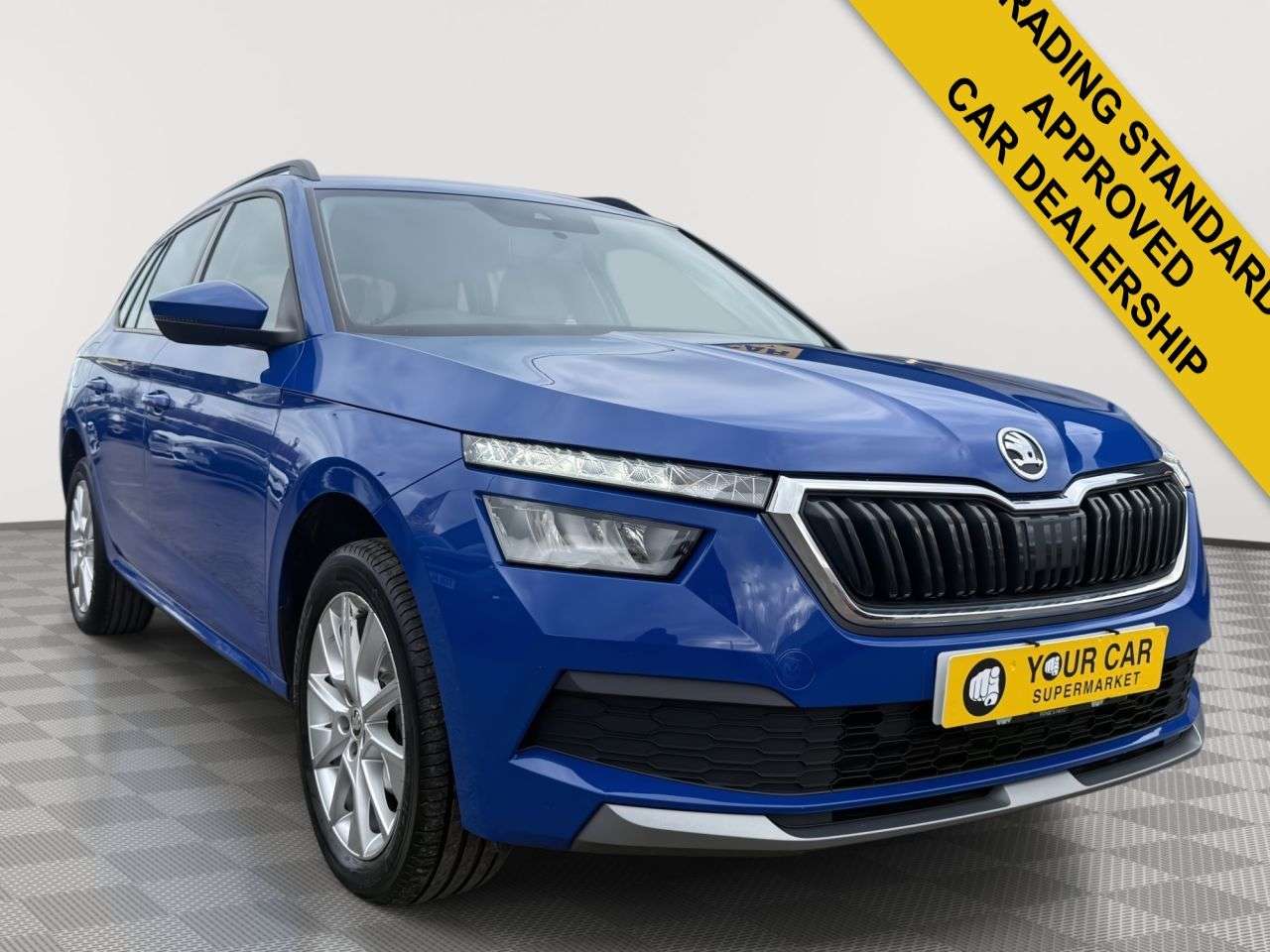 A 2022 SKODA KAMIQ 1.0 TSI SE SUV 5dr Petrol Manual Euro 6 (s/s) (95 ps) Top spec A 2022 SKODA KAMIQ 1.0 TSI SE SUV 5dr Petrol Manual Euro 6 (s/s) (95 ps) Top spec