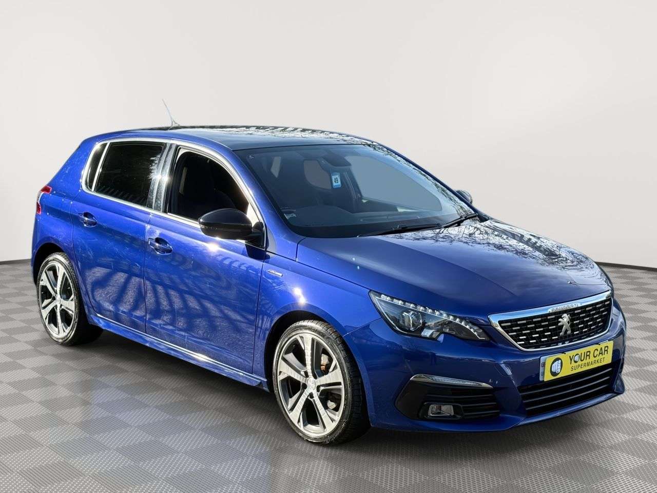 A 2019 PEUGEOT 308 1.2 PureTech GPF GT Line Hatchback 5dr Petrol EAT Euro 6 (s/s) (130 ps) Pan A 2019 PEUGEOT 308 1.2 PureTech GPF GT Line Hatchback 5dr Petrol EAT Euro 6 (s/s) (130 ps) Pan