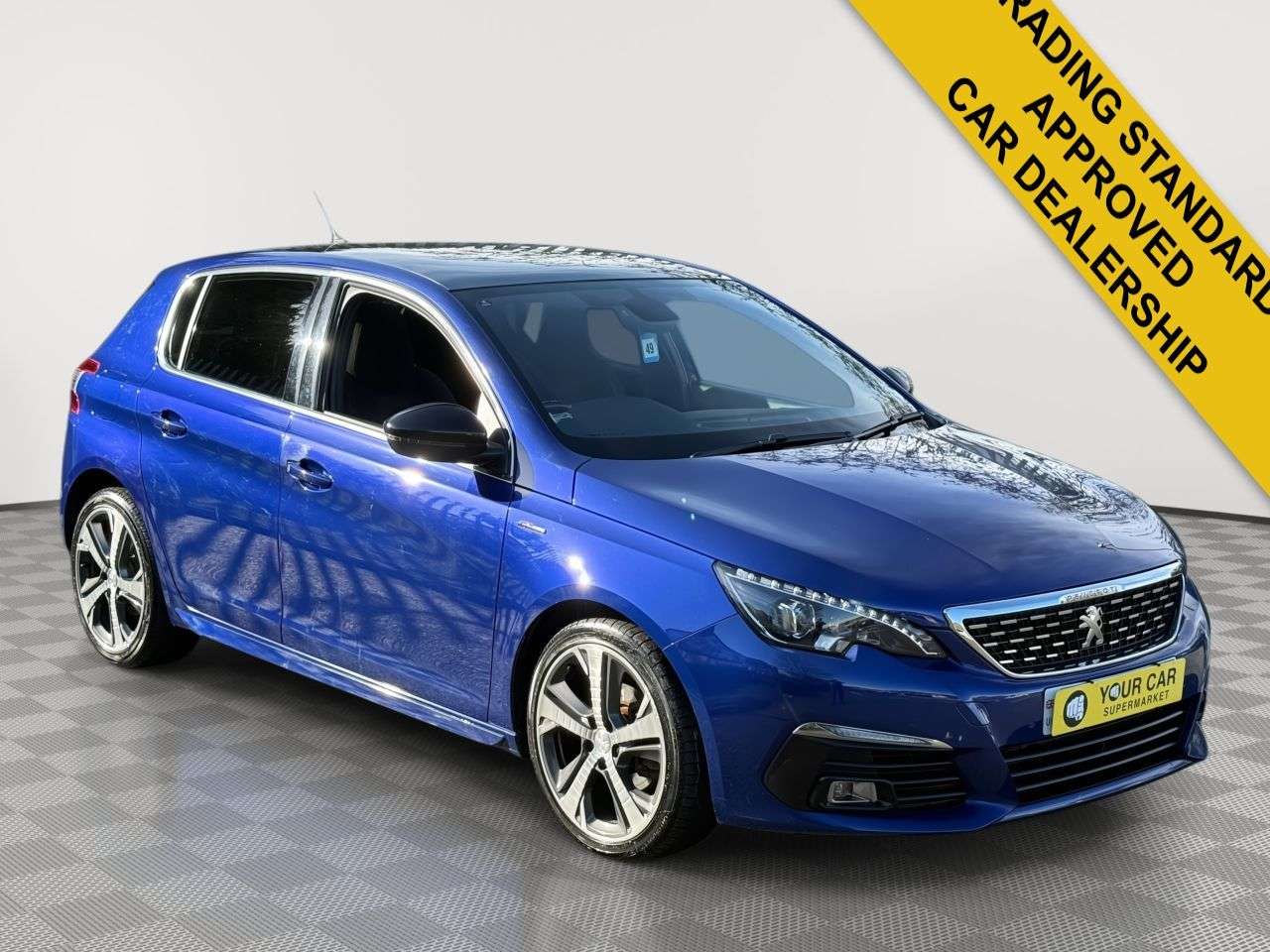 A 2019 PEUGEOT 308 1.2 PureTech GPF GT Line Hatchback 5dr Petrol EAT Euro 6 (s/s) (130 ps) Pan A 2019 PEUGEOT 308 1.2 PureTech GPF GT Line Hatchback 5dr Petrol EAT Euro 6 (s/s) (130 ps) Pan