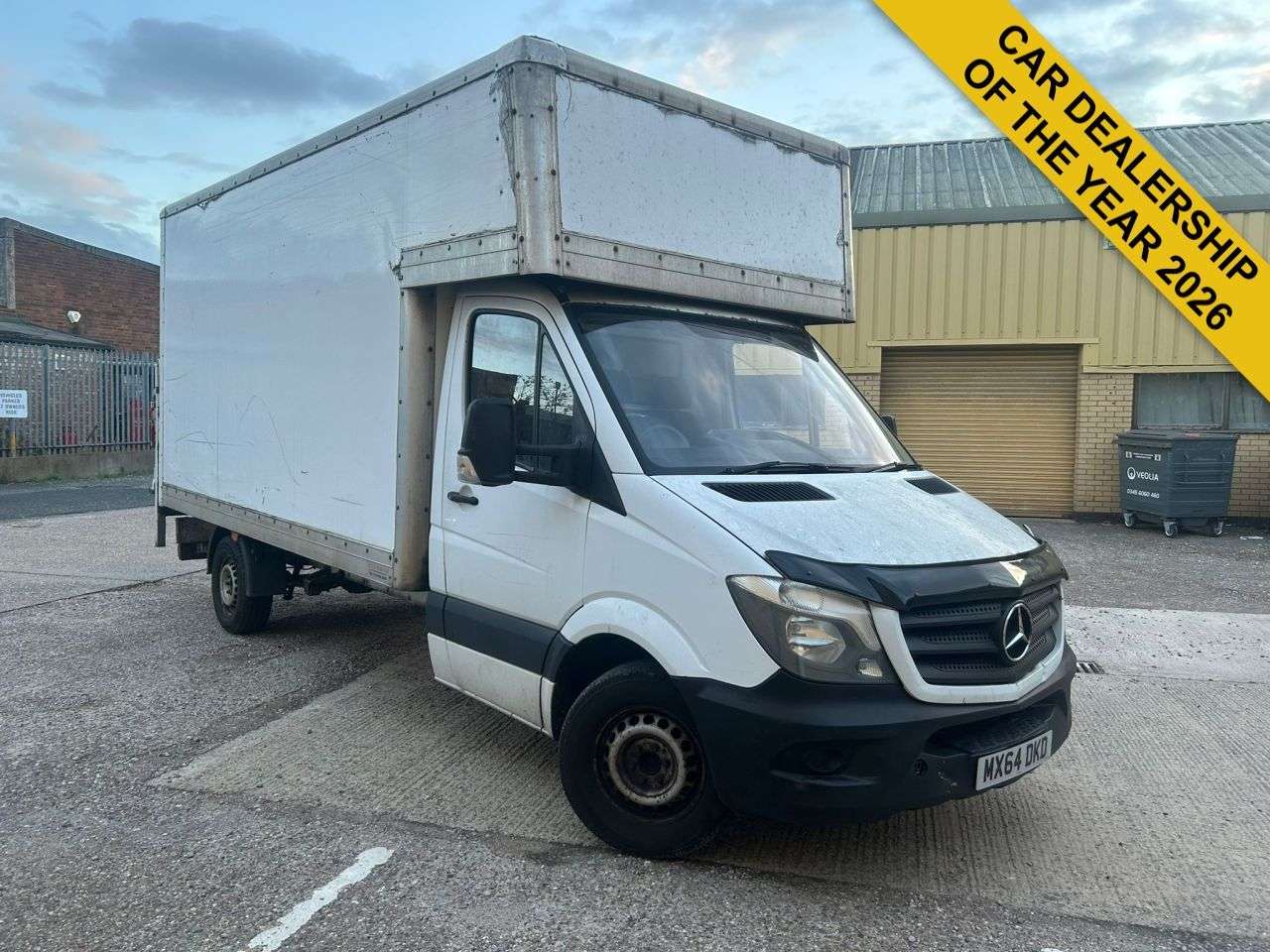 A 2014 MERCEDES-BENZ SPRINTER 2.1 313 CDI Chassis Cab 2dr Diesel Manual RWD L3 (129 bhp) Tail Lift, Andro A 2014 MERCEDES-BENZ SPRINTER 2.1 313 CDI Chassis Cab 2dr Diesel Manual RWD L3 (129 bhp) Tail Lift, Andro