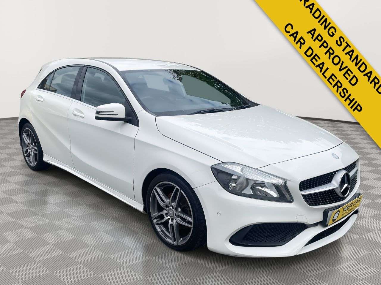 A 2016 MERCEDES-BENZ A-CLASS 1.6 A180 AMG Line (Executive) Hatchback 5dr Petrol Manual Euro 6 (s/s) (122 A 2016 MERCEDES-BENZ A-CLASS 1.6 A180 AMG Line (Executive) Hatchback 5dr Petrol Manual Euro 6 (s/s) (122