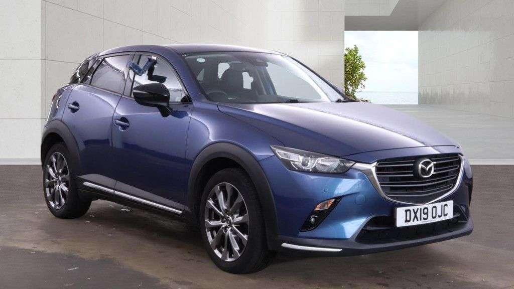 A 2019 MAZDA CX-3 2.0 SKYACTIV-G Sport Black+ SUV 5dr Petrol Auto Euro 6 (s/s) (121 ps) A 2019 MAZDA CX-3 2.0 SKYACTIV-G Sport Black+ SUV 5dr Petrol Auto Euro 6 (s/s) (121 ps)