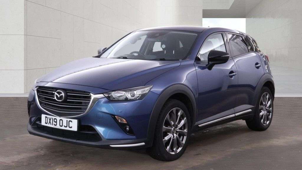 A 2019 MAZDA CX-3 2.0 SKYACTIV-G Sport Black+ SUV 5dr Petrol Auto Euro 6 (s/s) (121 ps) A 2019 MAZDA CX-3 2.0 SKYACTIV-G Sport Black+ SUV 5dr Petrol Auto Euro 6 (s/s) (121 ps)
