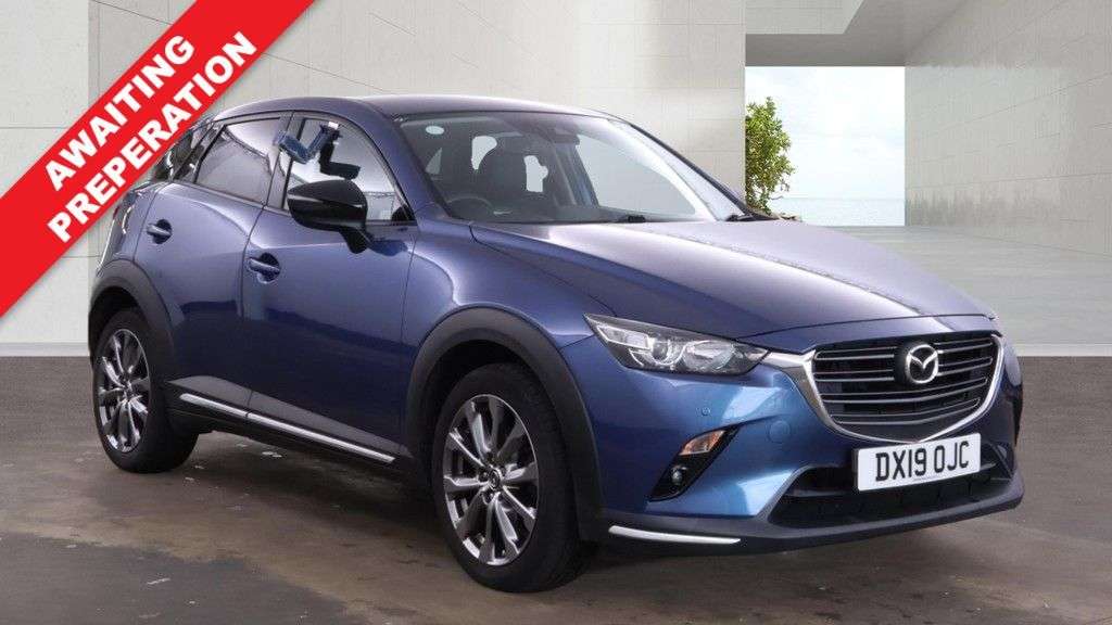 A 2019 MAZDA CX-3 2.0 SKYACTIV-G Sport Black+ SUV 5dr Petrol Auto Euro 6 (s/s) (121 ps) A 2019 MAZDA CX-3 2.0 SKYACTIV-G Sport Black+ SUV 5dr Petrol Auto Euro 6 (s/s) (121 ps)